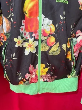 Chaqueta Adidas floral vintage M
