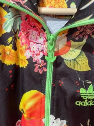 Chaqueta Adidas floral vintage M
