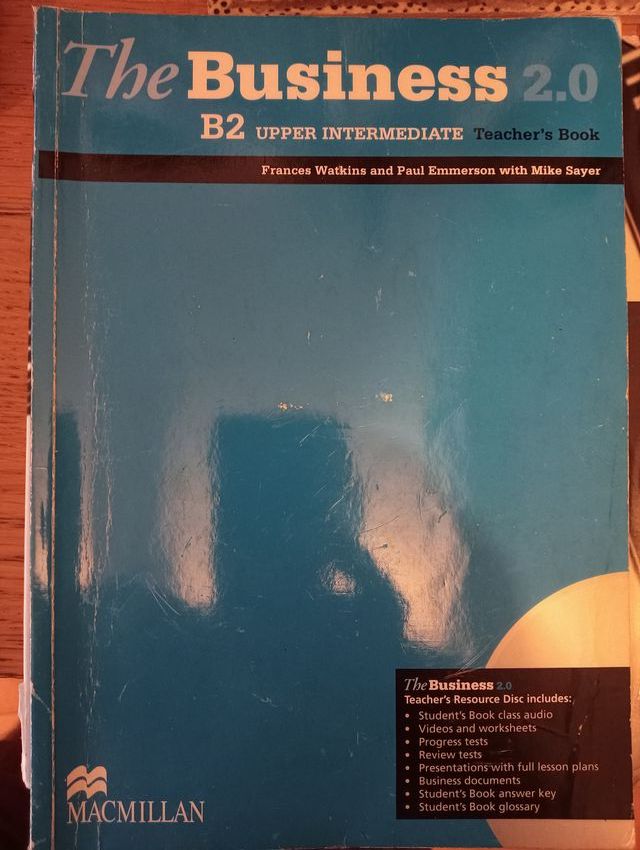 The Business 2.0 Teacher's Book + Resource Disk...
