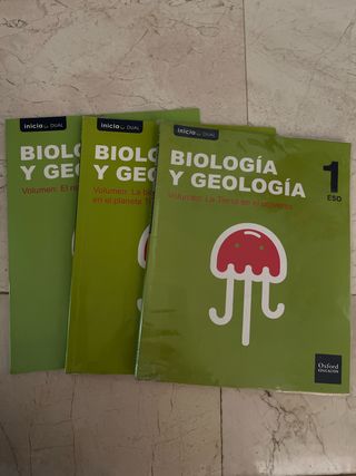 Libro Biología y Geología 1º ESO oxford