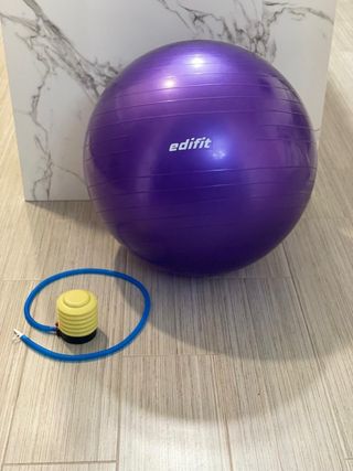 Balón pilates Edifit morado