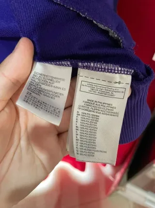Chaqueta Adidas Vintage S - Violeta/Blanca