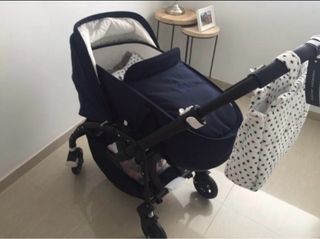 Bugaboo carrito bebé azul marino