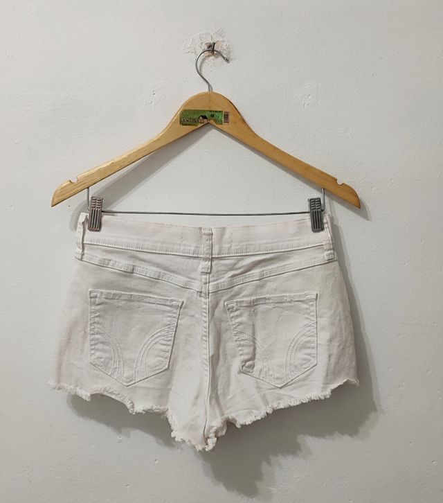 Short vaquero blanco Hollister mujer Talla W27