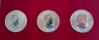 Monedas Bisontes Canadá
