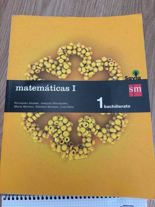 Libro de Matematicas I bachillerato SM