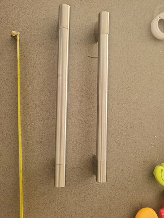 Tiradores acero inoxidable - 2 uds