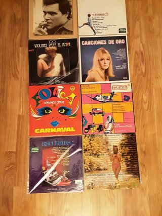 LOTE No 29, 10 VINILOS INSTRUMENTAL Y VARIOS
