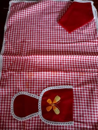 Set Natale Cotone: presina, tovaglietta e sottobic