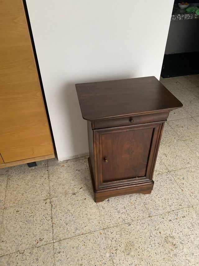 Mesita noche  madera72/36/50cm