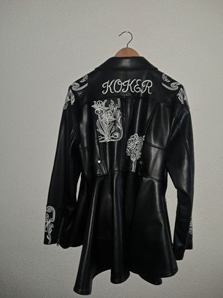 Cazadora Koker negra