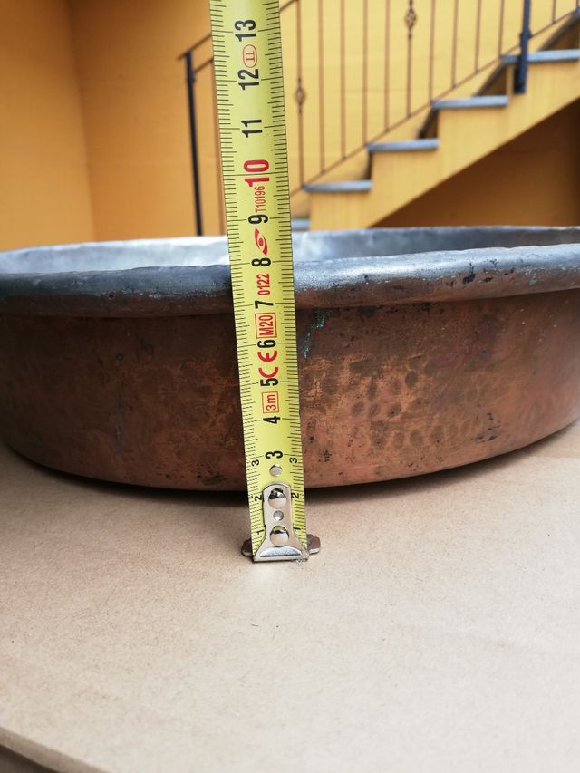 Pentole e Scaldaletto Vintage in rame.