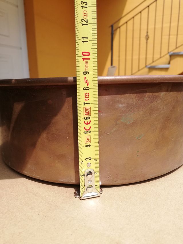 Pentole e Scaldaletto Vintage in rame.