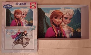 Puzzle Frozen 2x48 piezas