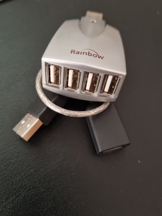 Hub USB Rainbow 4 puertos