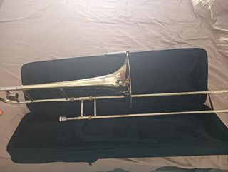 Trombón Musa Desliza perfectamente por gravedad