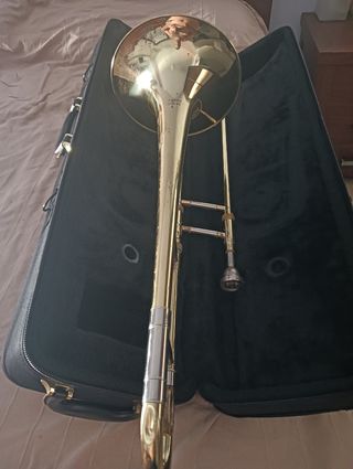 Trombón Musa Desliza perfectamente por gravedad