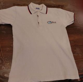 Polo blanca esclava talla 14
