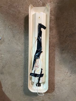 Plafón luz blanco - plástico