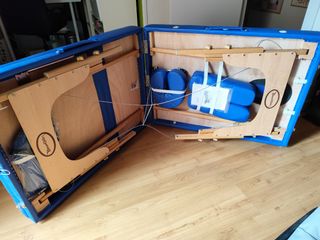 Se vende camilla para masaje plegable con