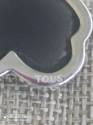 Colgante Tous oso - Ónix negro