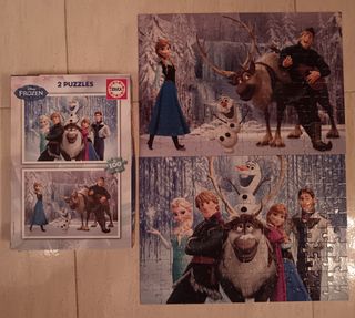 Puzzle Frozen 2x100 piezas