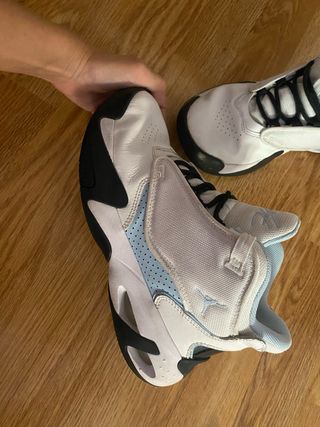 Jordan Max Aura 4 - Blancas y Azules, verdaderas 