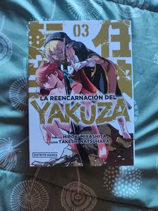 La reencarnación del yakuza 1 al 7