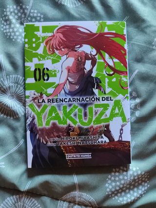 La reencarnación del yakuza 1 al 7