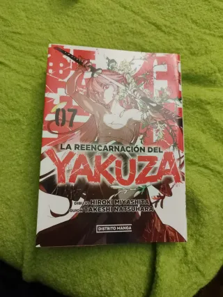 La reencarnación del yakuza 1 al 7