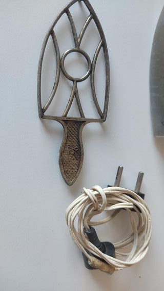 Plancha eléctrica juguete años 60