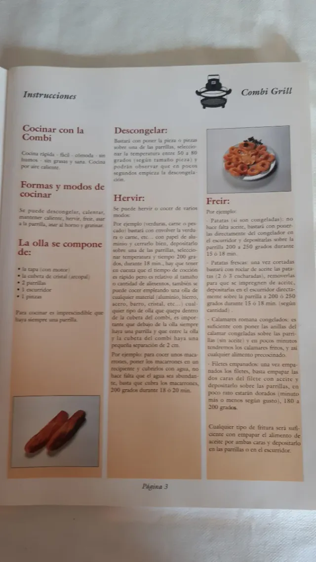 Horno grill Bayser 10000.
Ideal para camping.