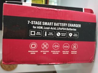 Cargador Batería 12V-24V Portátil