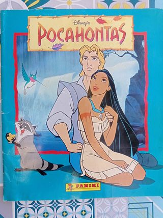 Álbum de cromos Pocahontas