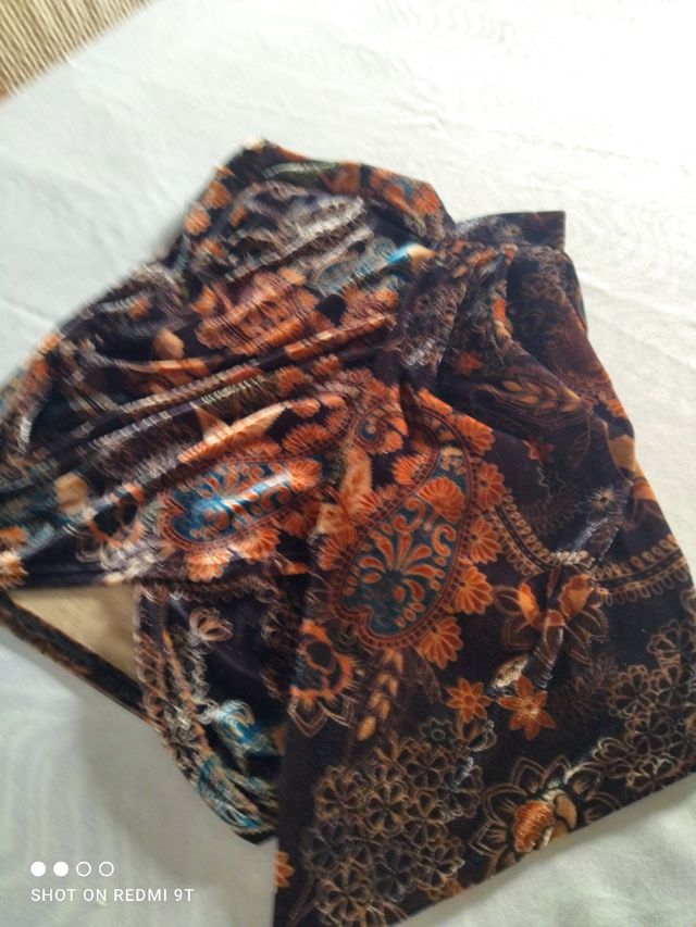 Gonna midi  stampa floreale