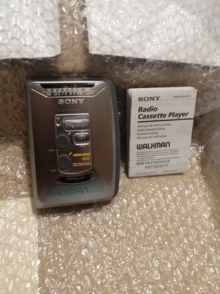 Reproductor de cassette Walkman Sony Radio