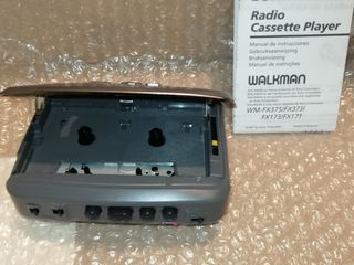 Reproductor de cassette Walkman Sony Radio
