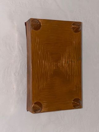 Cajita de cobre peruana