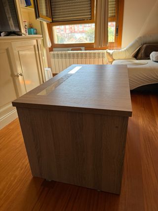 Mesa centro extensible - madera