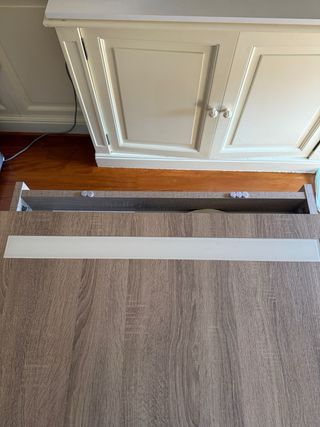 Mesa centro extensible - madera