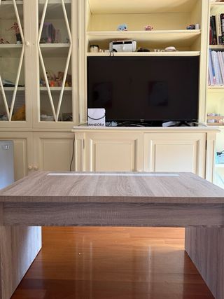 Mesa centro extensible - madera