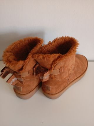 Botines Xti marrón, talla 37