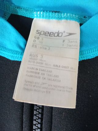 Traje neopreno niño 2 años Speedo