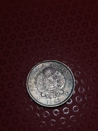 Moneta Argentina 1883 10 cents