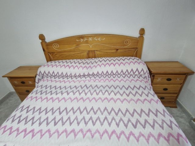 Dormitorio pino macizo 135cm