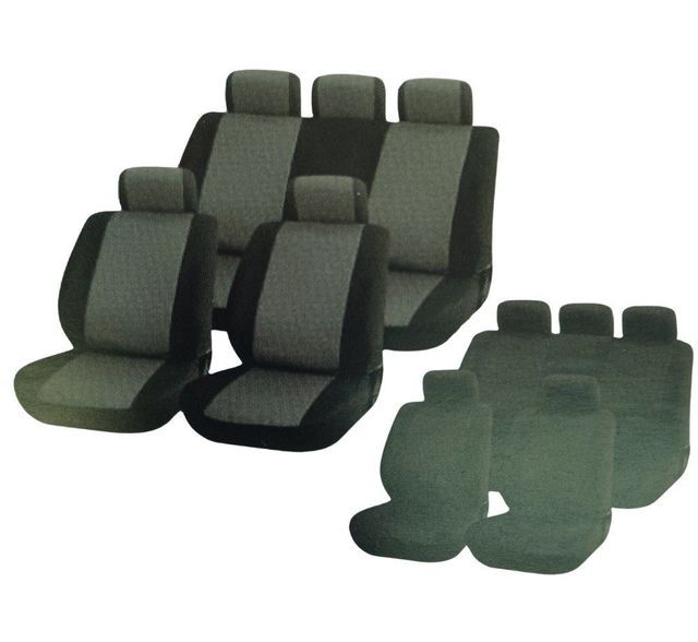 Fundas asientos universales Jacquard - 9 piezas