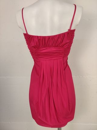 Mini abito rosso estivo donna