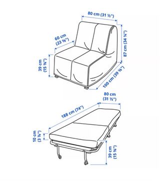 Sillón cama Ikea