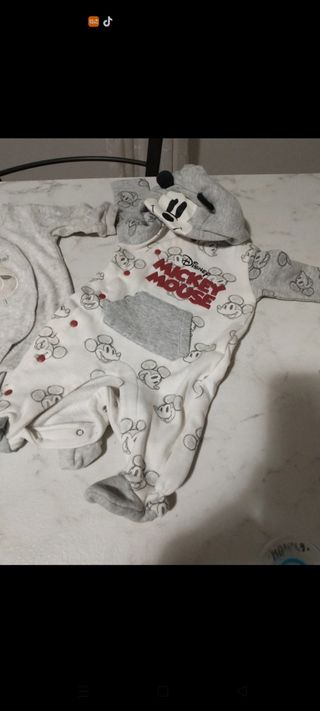 2 Tutine neonato: Mickey Mouse & pecorelle
