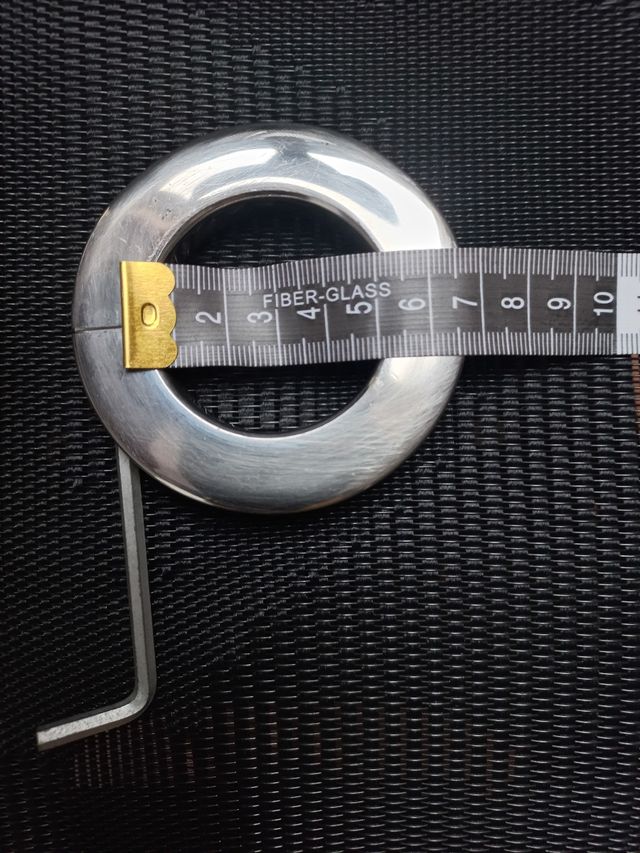 Anillo íntimo metálico | Grande